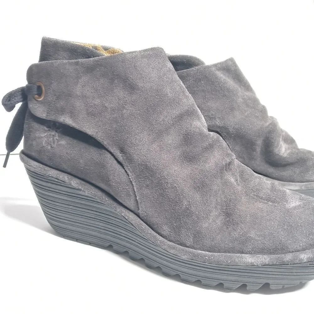 Fly London gray boots size 41 - Picture 4 of 9